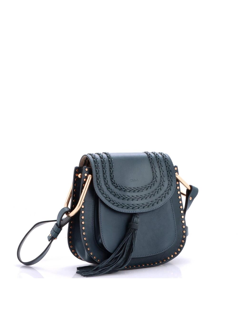Chloe Hudson Handbag Whipstitch Leather #293957C10B - Picture 2 of 6